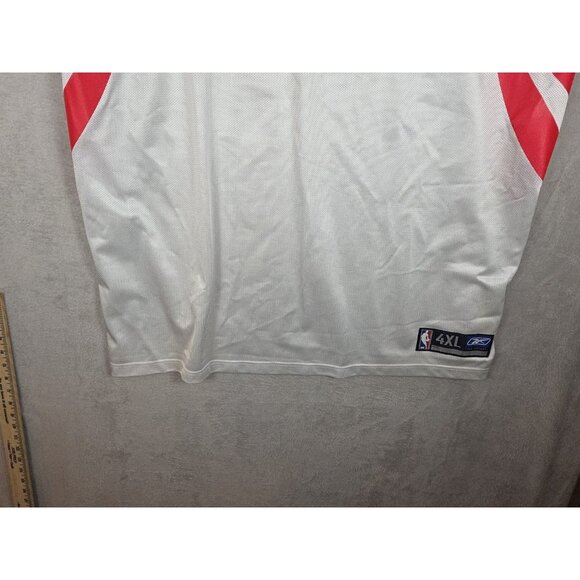 Houston Rockets Jersey Mens 4XL White Red NBA Basketball Reebok Tracy McGrady #1 - Picture 6 of 10